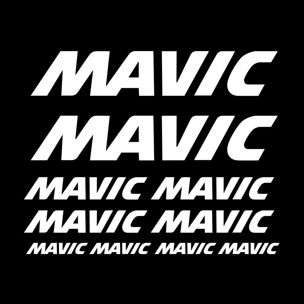 Autocollants Adhésifs pour Roues de Vélo, Cadre, Mavic