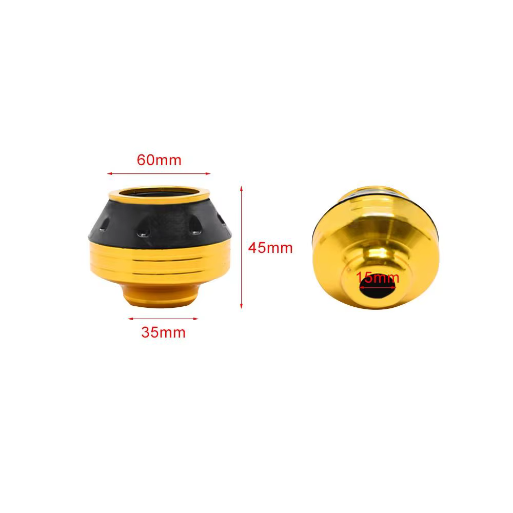 Accessoires pour trottinette électrique en alliage d'aluminium durable : Patins de protection antichoc et anti-chute