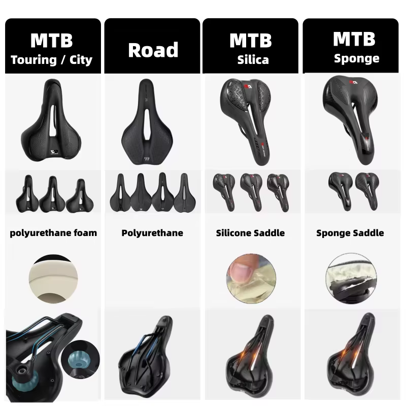 WEST BIKING – selle de vélo pour vtt
