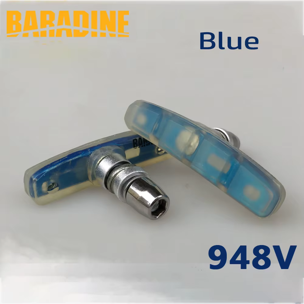 Baradine 948V vtt vélo de route v-brake chaussures Transparent 60mm plaquettes