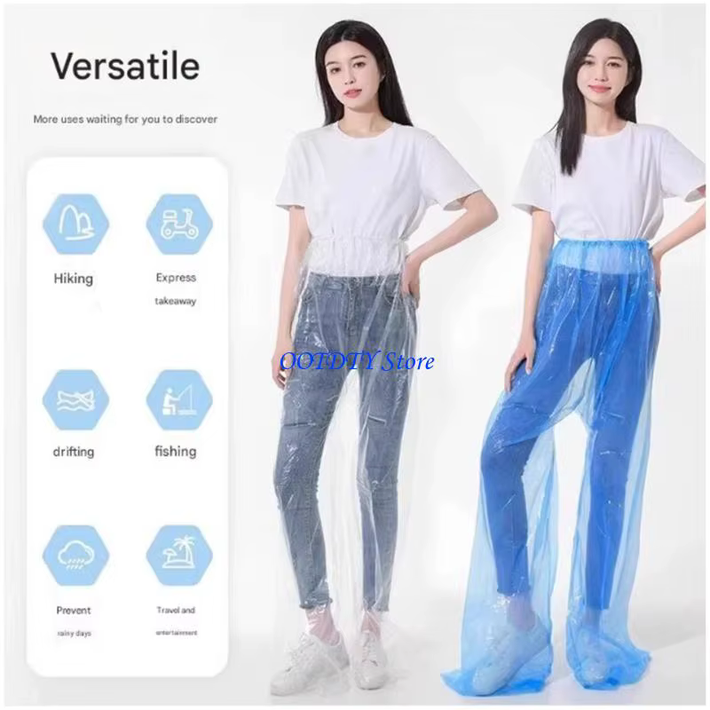 Pantalon pluie jetable longue longueur 367A