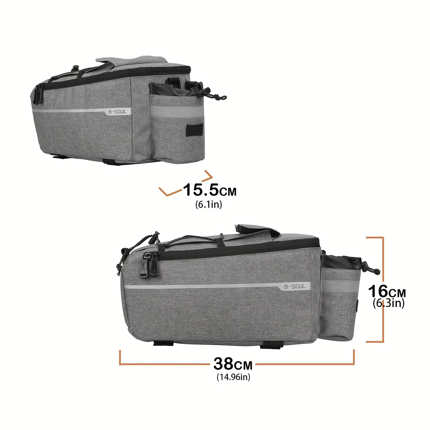 Sac arrière en chameau pour vélo de montagne B-SOUL