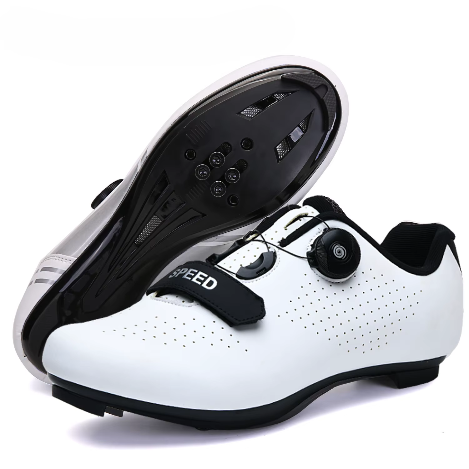 Chaussures de cyclisme vélo de route hommes course vitesse