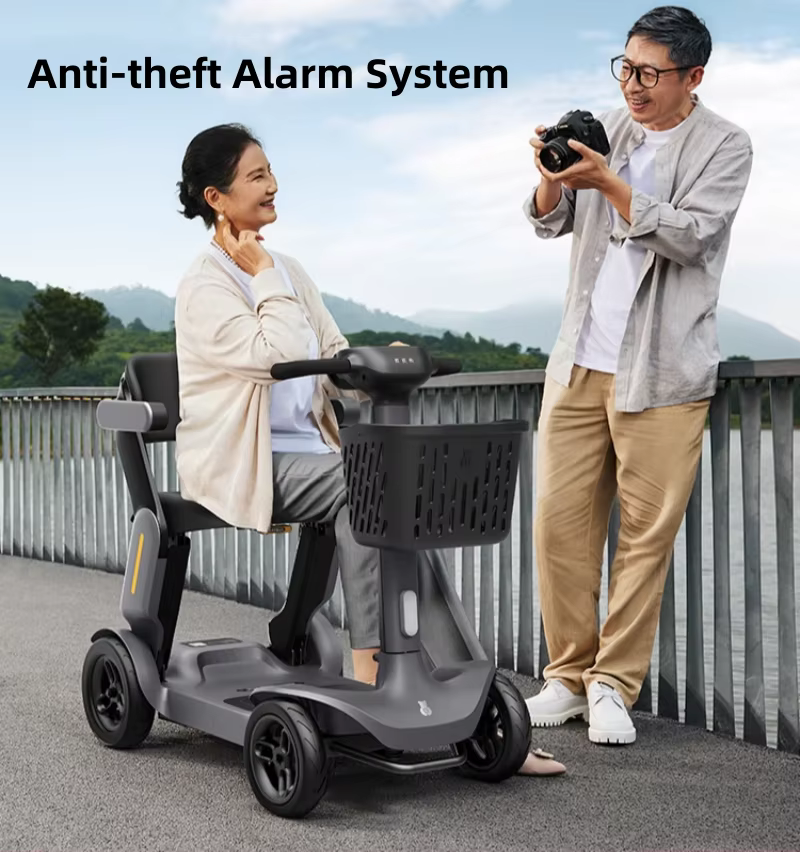 Scooter électrique adulte pliant pour longue Distance avec siège 250W