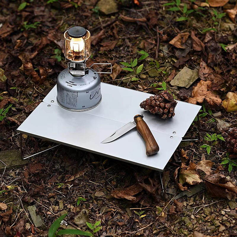 Mini Table d'extérieur ultralégère pliable en alliage d'aluminium, pour voyage, pique-nique, Barbecue, mobilier de Camping léger