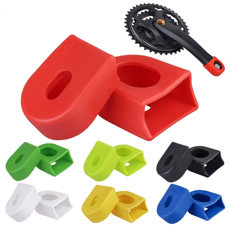Couvercle de protection de manivelle de vélo en Silicone