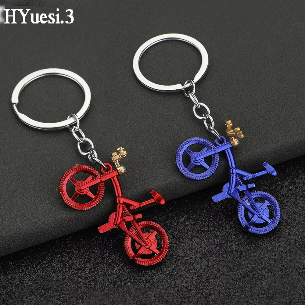 Porte-clés de vélo de Simulation Vintage unisexe