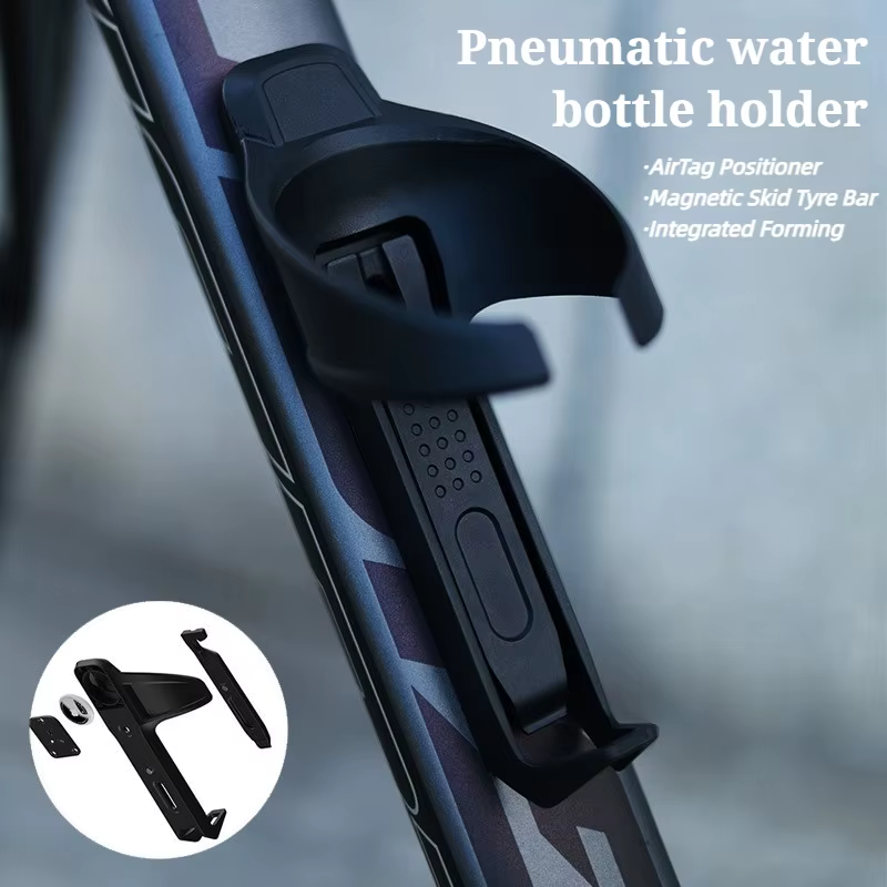Support de suivi GPS Airtag pour vélo avec porte-bouteille caché