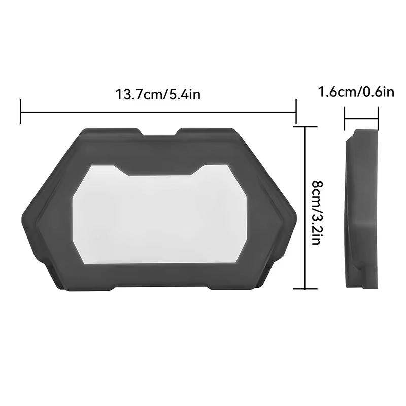 Couvercle de Protection d'écran d'affichage de tableau de bord de Scooter électrique pour accessoires de boîtier