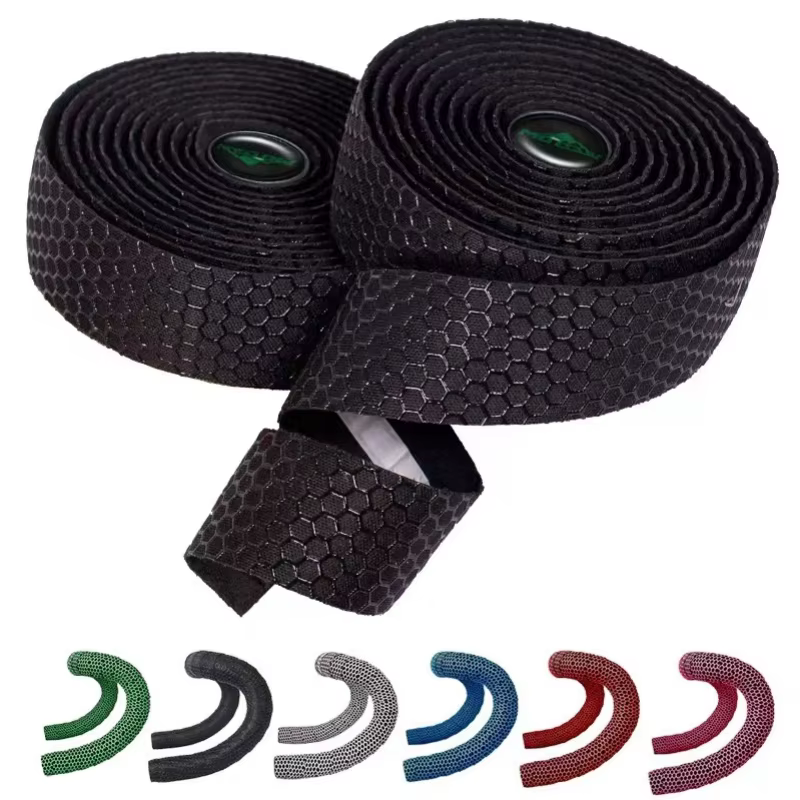 1 paire de bande de guidon de vélo de route antidérapante