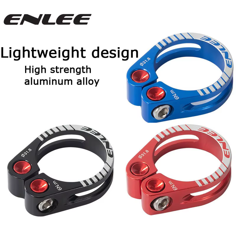 ENLEE pince de tige de selle de vélo CNC en alliage d'aluminium