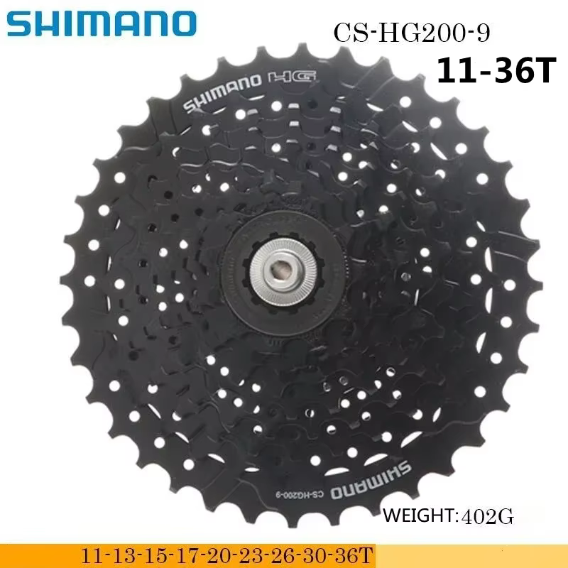 SHIMANO Tourney HG200 7s 12-28T/12-32T 8s 12-32T 9s 11-32/34T Cassette CS-HG200-7/8/9 pour vélo de montagne Original