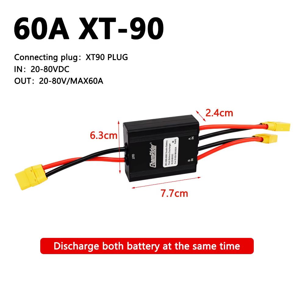 Convertisseur de décharge de batterie double