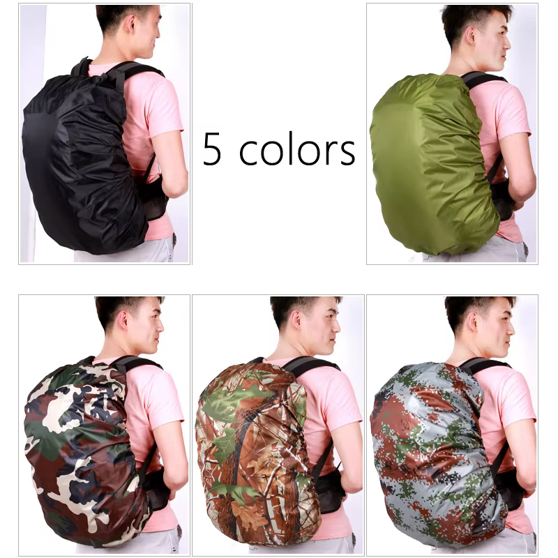35L/60L Camping en plein air randonnée alpinisme sac à dos sac étanche capuchon de pluie couverture