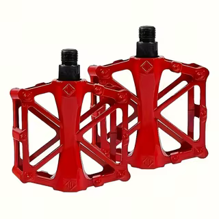 2 paires de pédales de vélo en alliage d'aluminium