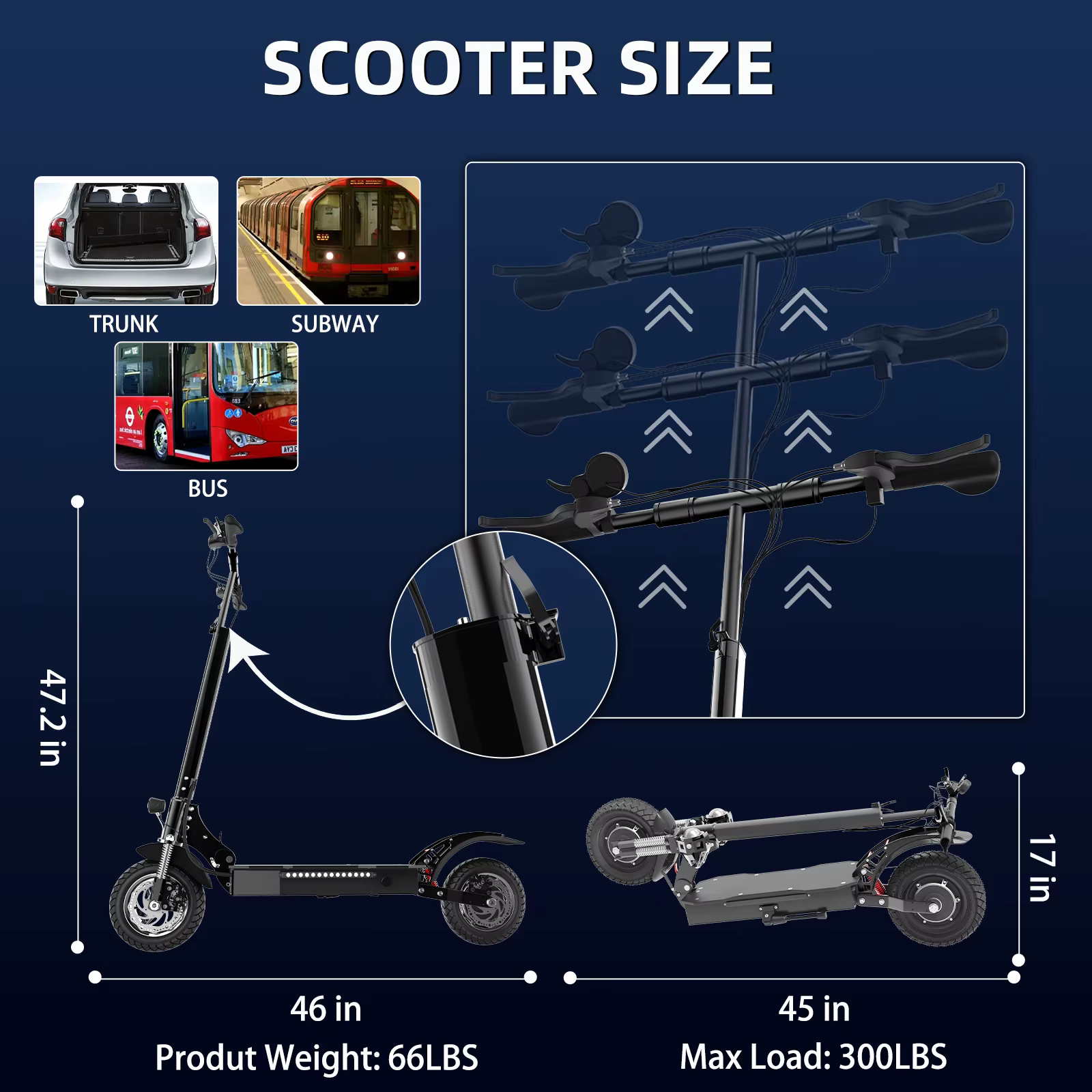 Trottinette électrique à moteur simple/double 2500W/3000W, vitesse élevée 64KM/H, frein à disque, pliable, E-Scooter EABS pour adultes, pneus de 10 pouces
