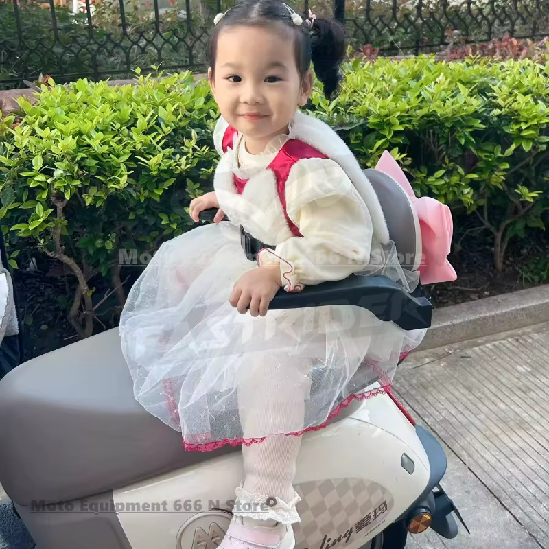 Garde-corps de siège de vélo électrique pliable pour enfant