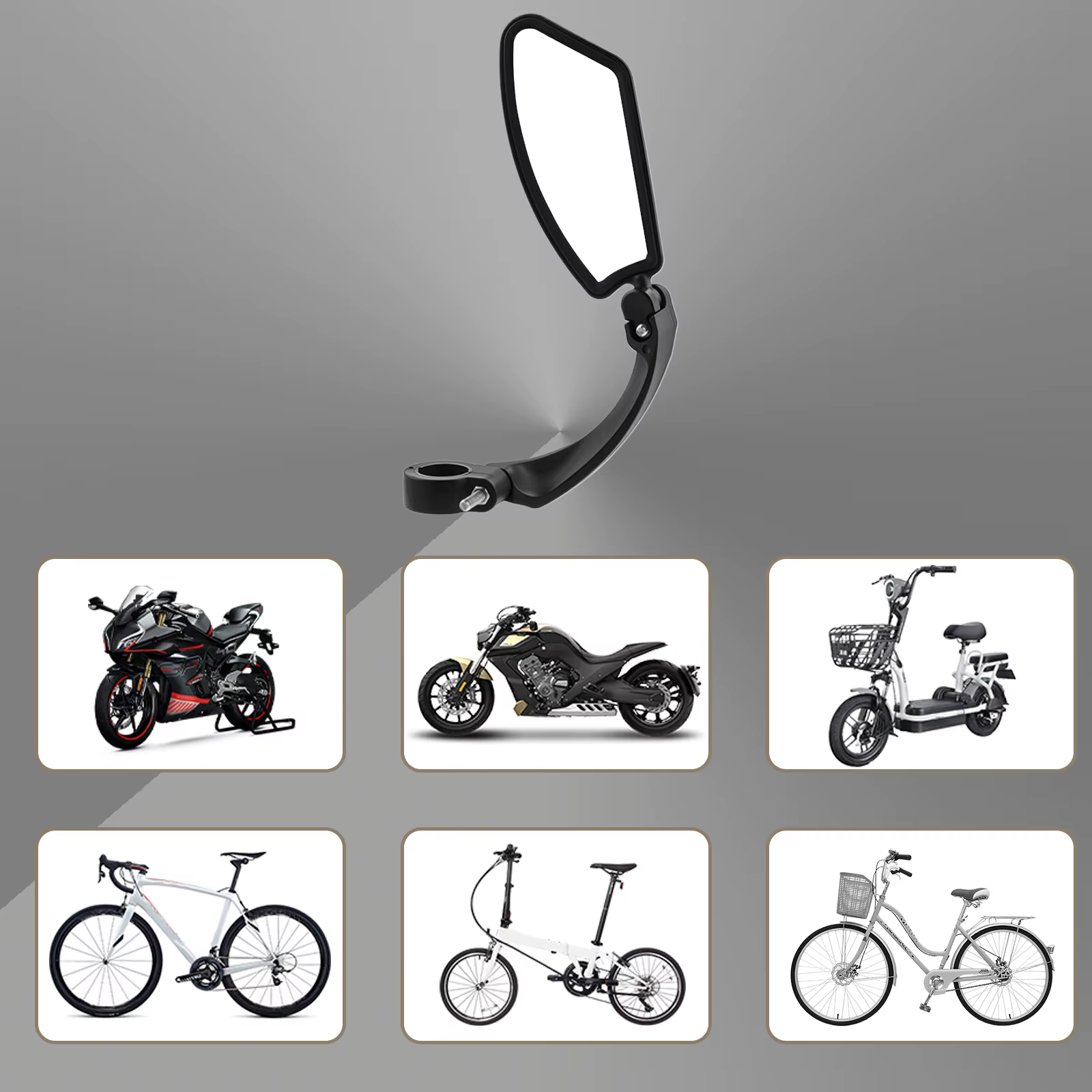 Miroirs de guidon de vélo