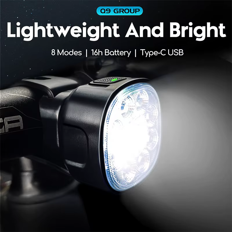Ensemble de lumières de vélo haute luminosité