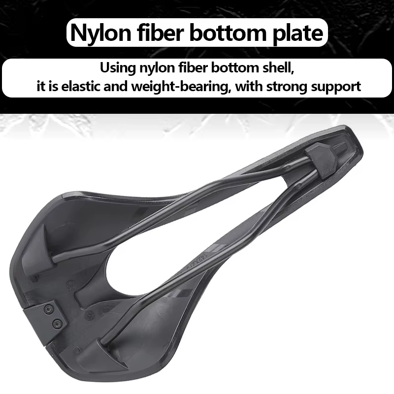 Selle de vélo en cuir HASSNS 145 mm