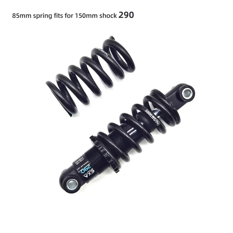 EXA forme vélo 290 291r 260 amortisseur arrière Suspension amortisseurs ressort 85mm de long 450lbs convient pour KS Durable vtt choc 150mm