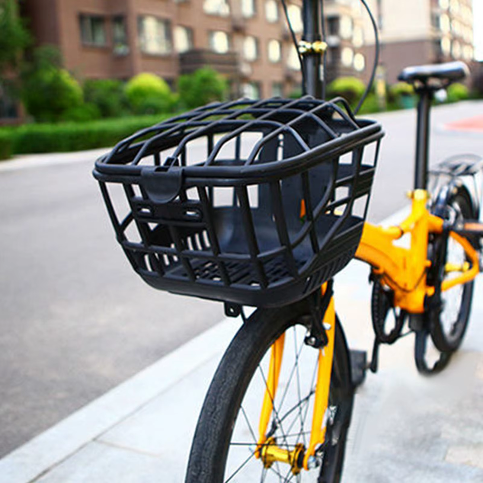 Porte-paniers avant de vélo facile à installer