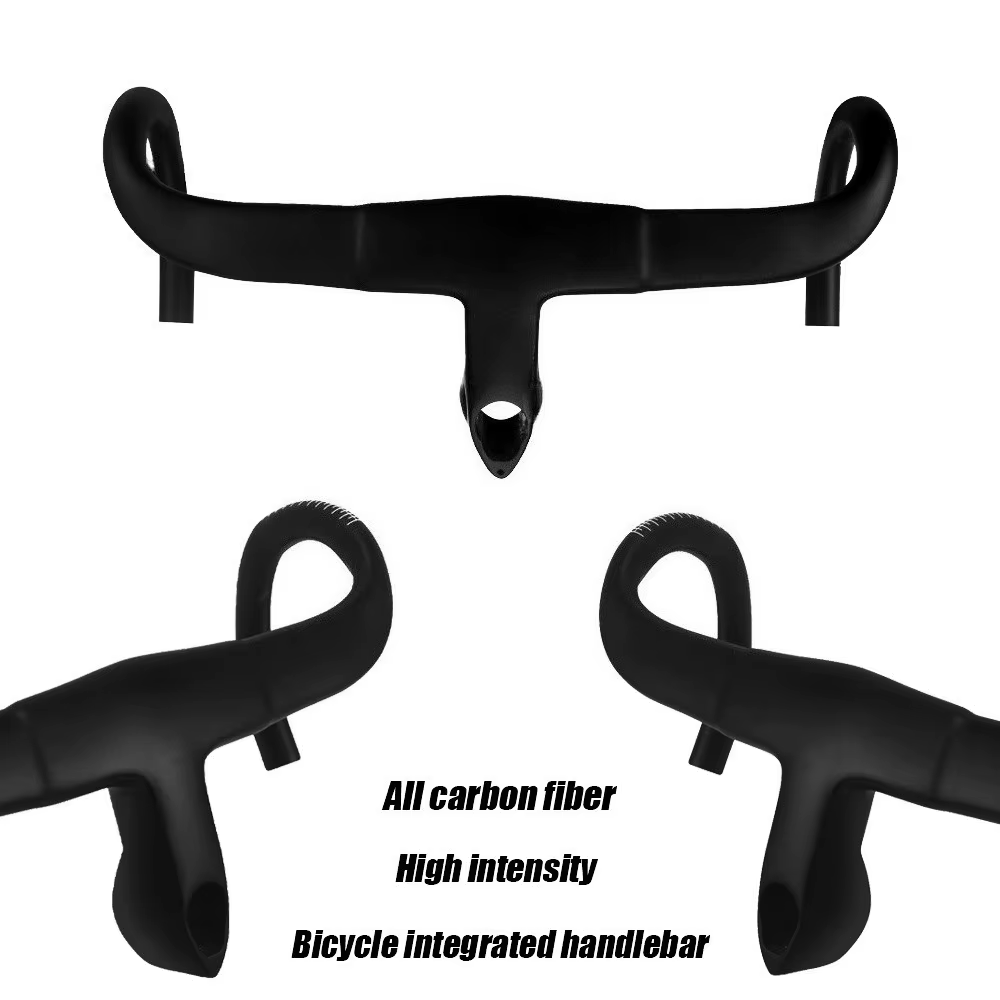 Guidon de vélo de route monobloc en fibre de carbone spécifique Pinarello