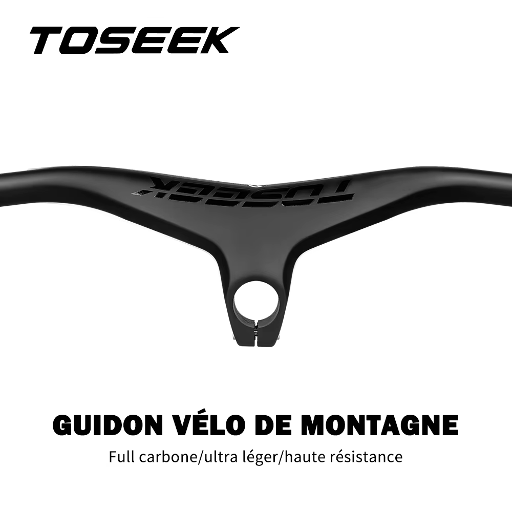 TOSEEK – guidon et tige de vtt intégrés en carbone