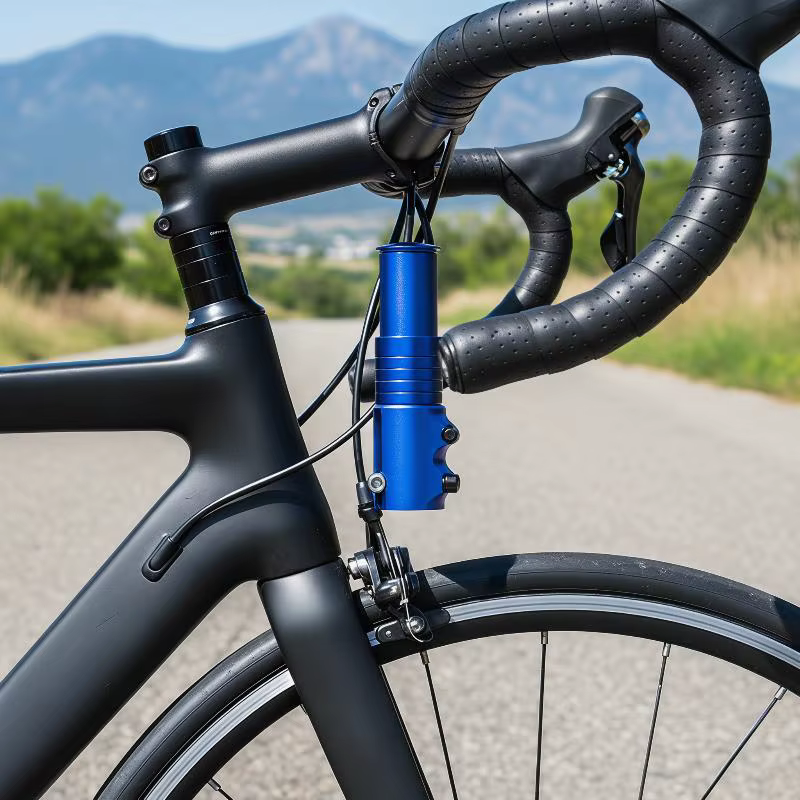 Prolongateur de potence de guidon universel en aluminium réglable pour vélos de ville et de montagne