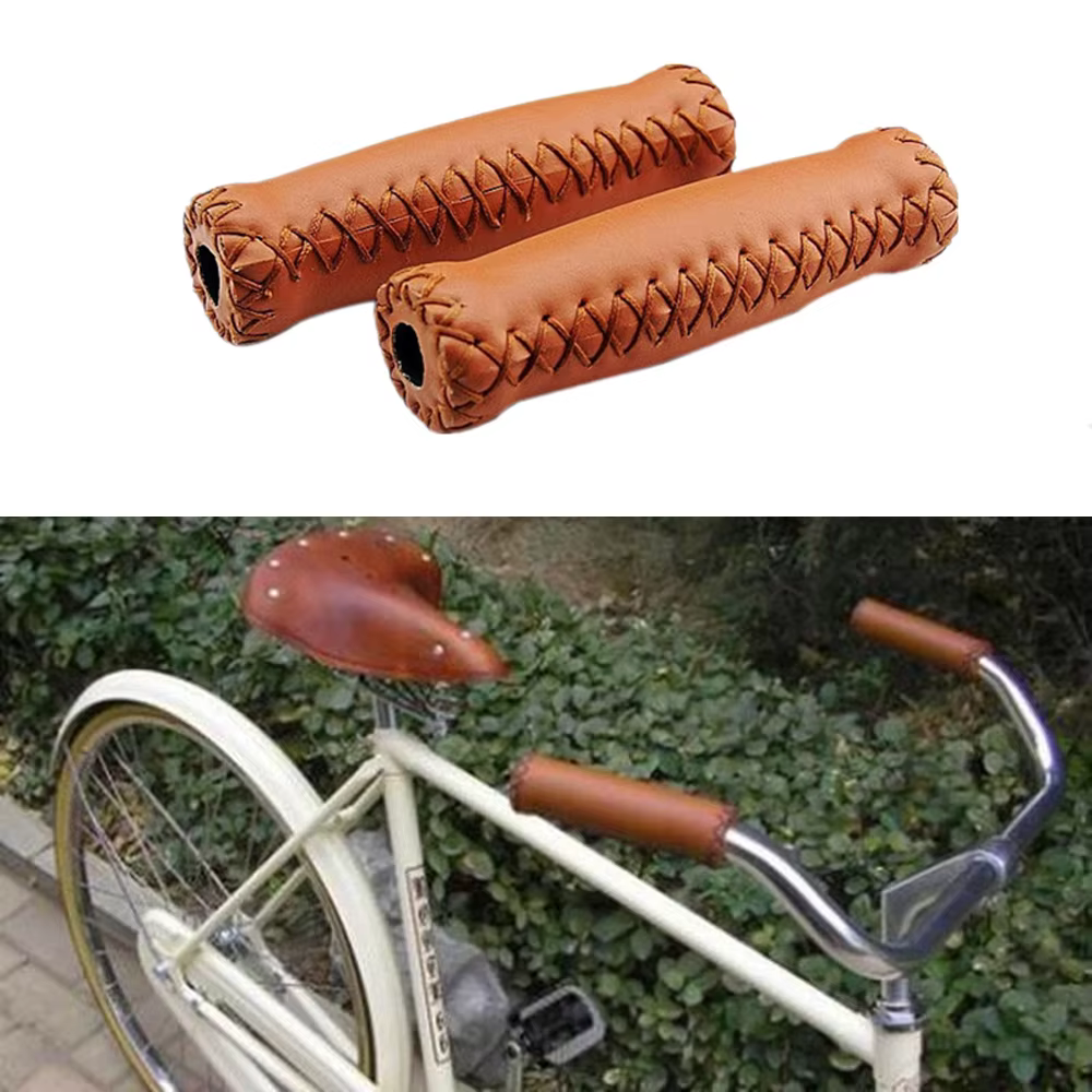 Housse de guidon de vélo de route VTT poignée de cyclisme rétro poignées