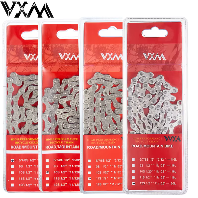 Chaîne de vélo 116 maillons 1/2 "X3/32"
