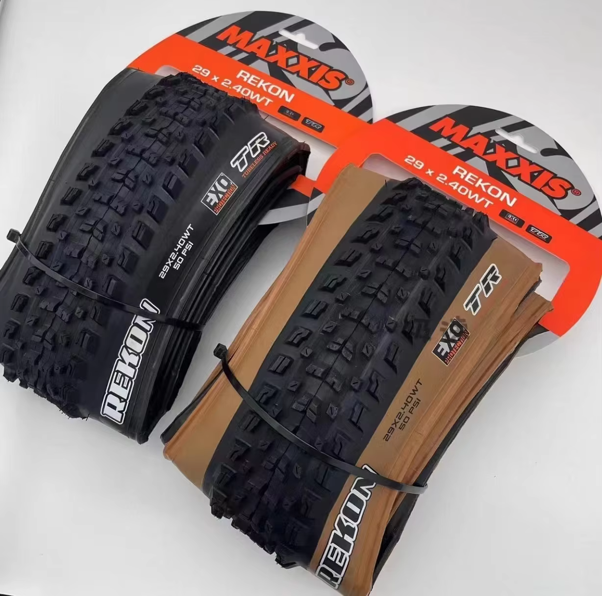 Pneu de vélo de montagne MAXXIS Rekon XC MTB 29 pouces 29x2.25 29x2.6 29x2.4WT pliable EXO Tubeless Ready XC