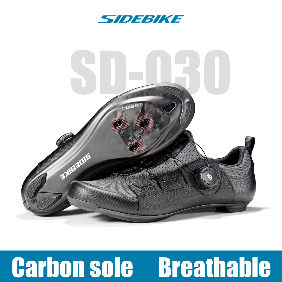 Chaussures de cyclisme en carbone Sidebike SD-030