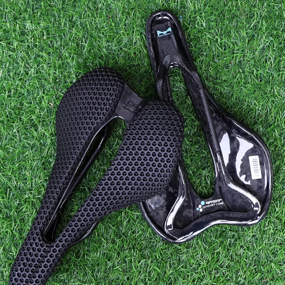 RYET carbone 3D imprimé selle de vélo 145mm Super léger route vtt montagne course