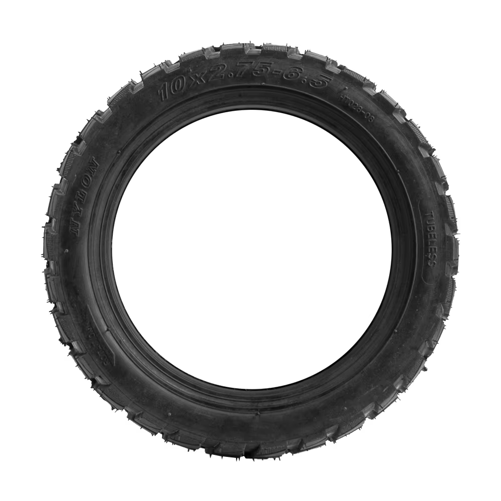 Pneu tout-terrain sans chambre à air 10*2.75-6.5