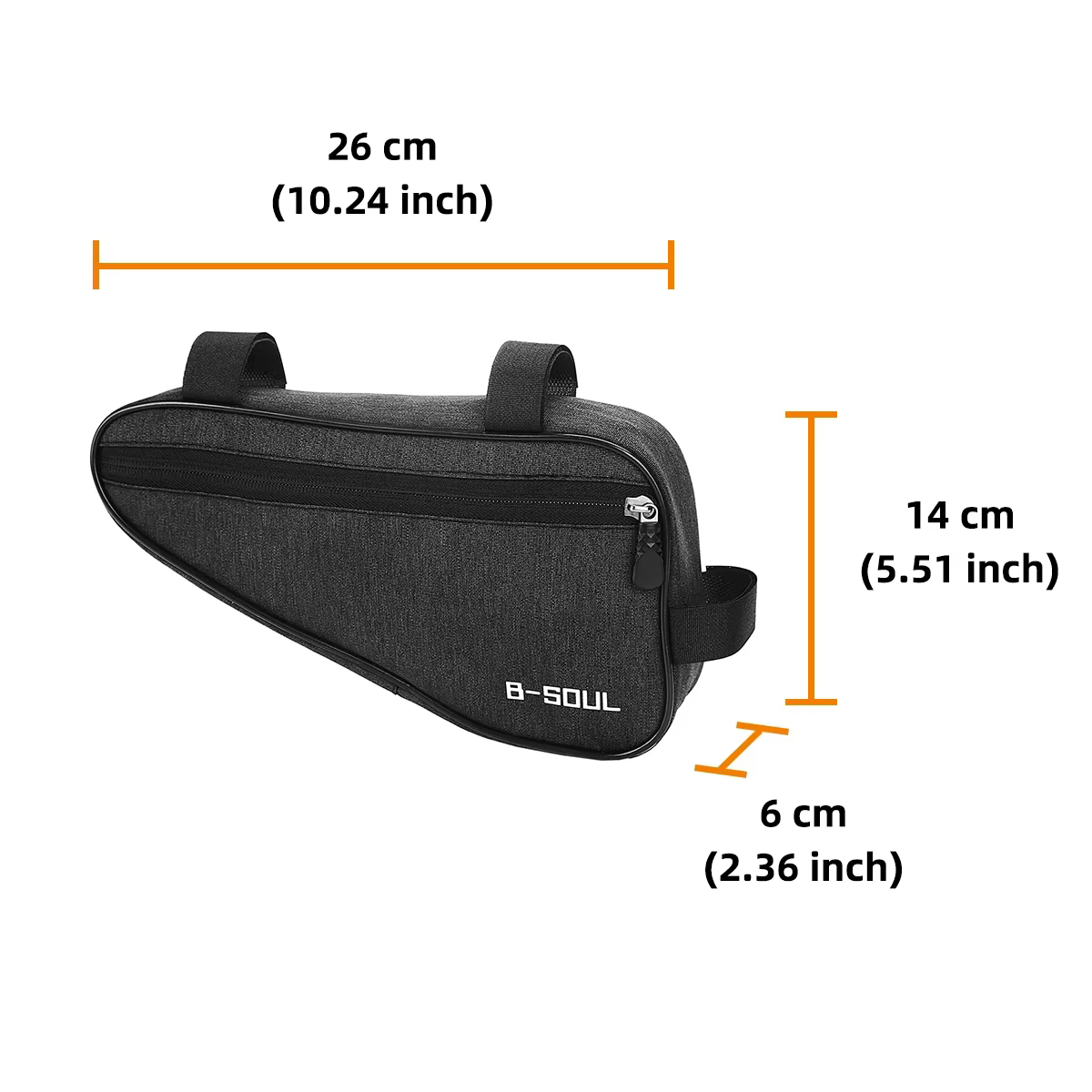 Sac triangulaire de vélo Portable, sac de faisceau de vélo de montagne, Kit d'équipement de cyclisme, accessoires de vélo de grande capacité