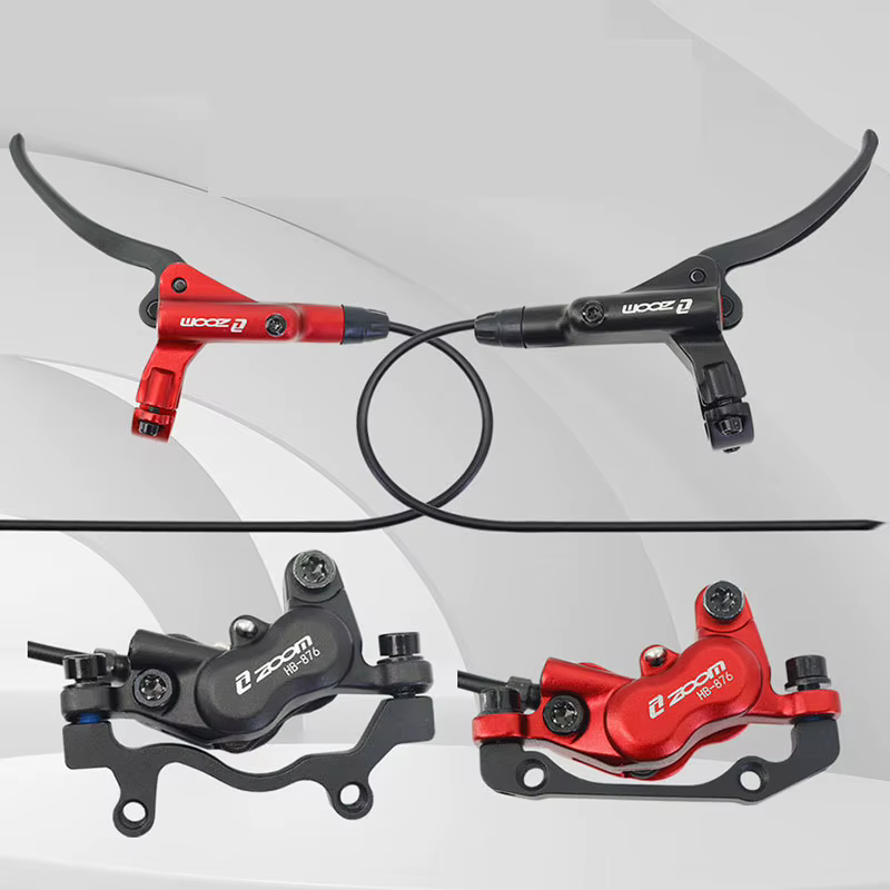 Freins à disque hydrauliques ZOOM HB876 à 4 pistons – Performance ultime pour le vélo de montagne! Sy de freinage
