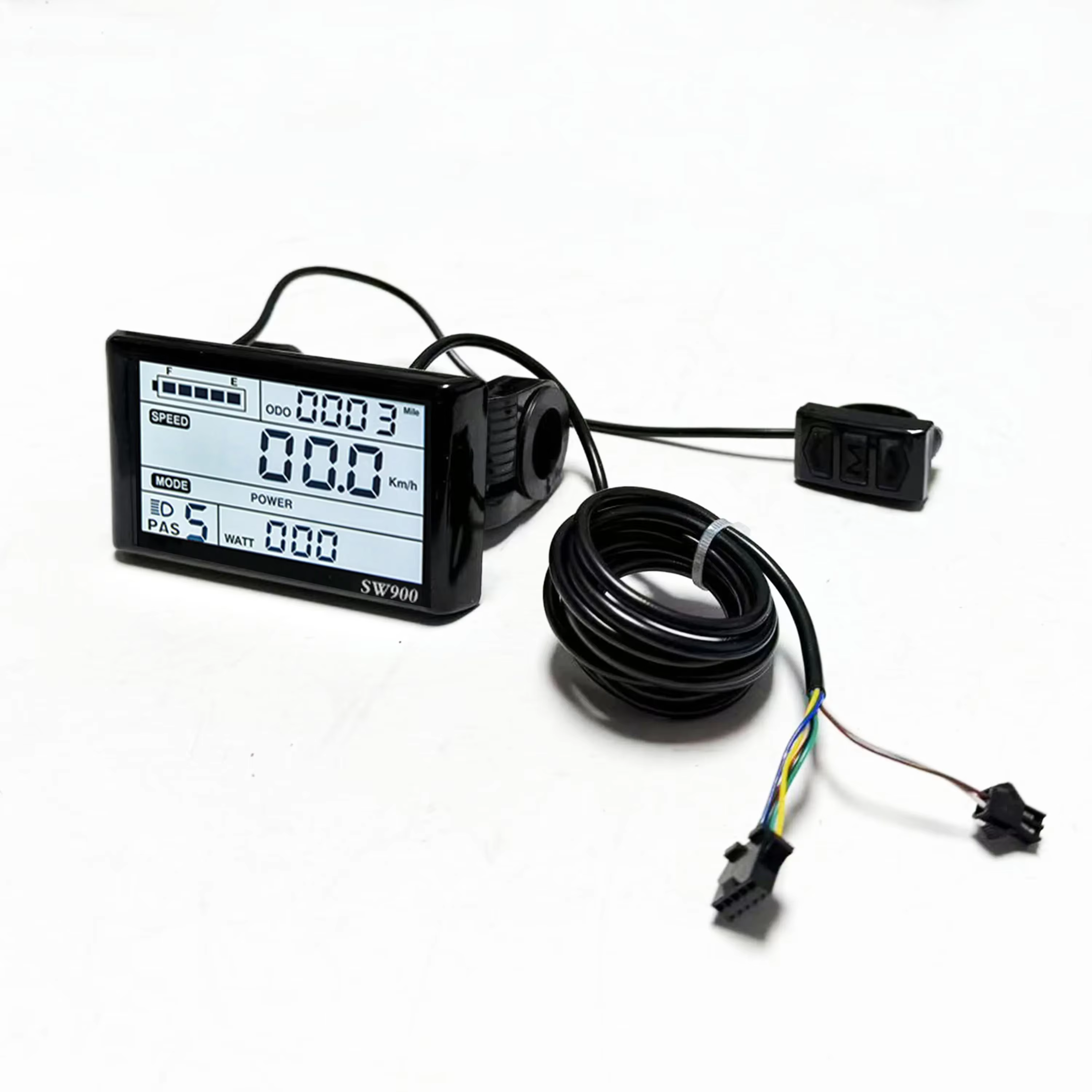 Afficheur LCD SW900 24V 36V 48V 52V 60V 72V pour trottinette électrique
