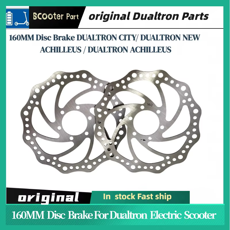 Disque de frein pour trottinette électrique DUALTRON CITY & DUALTRON NEW ACHILLEUS & DUALTRON ACHILLEUS 160MM – Pièces de trottinette