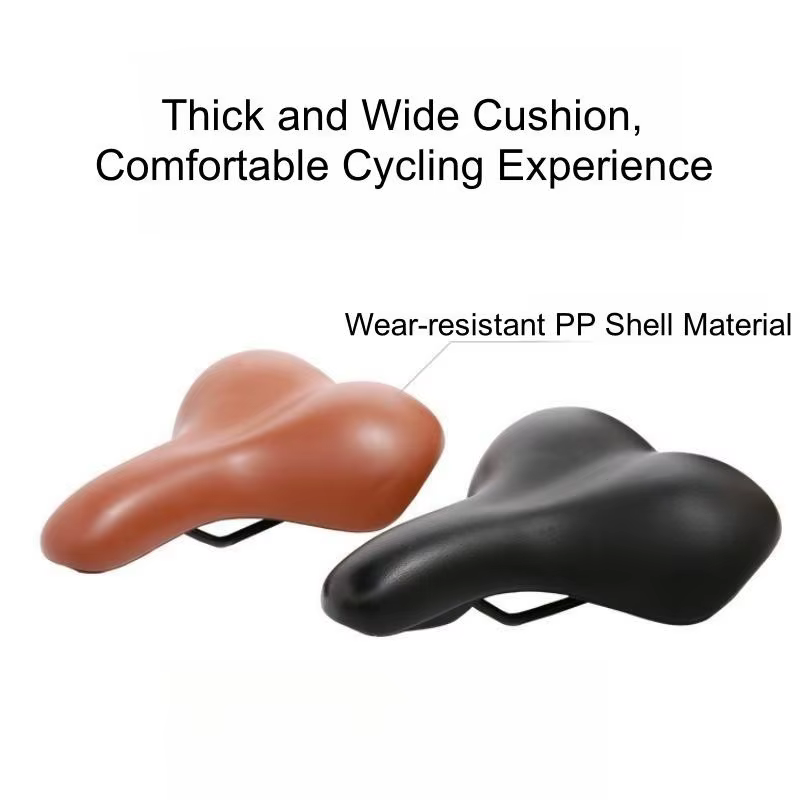 ZHIQIU Selle de vélo confortable de remplacement de siège de vélos de ville ou de route avec large coussin pour hommes et femmes
