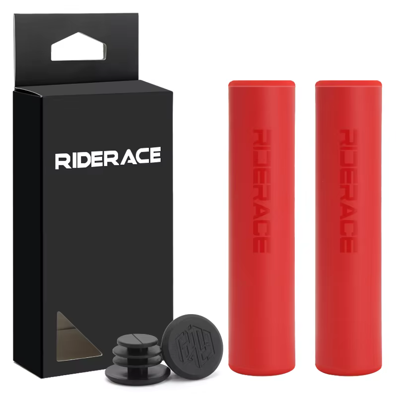 Poignées de vélo en Silicone éponge souple pour vtt VTT housse de guidon anti-dérapant absorbant les chocs Scooter poignée de cyclisme sur route