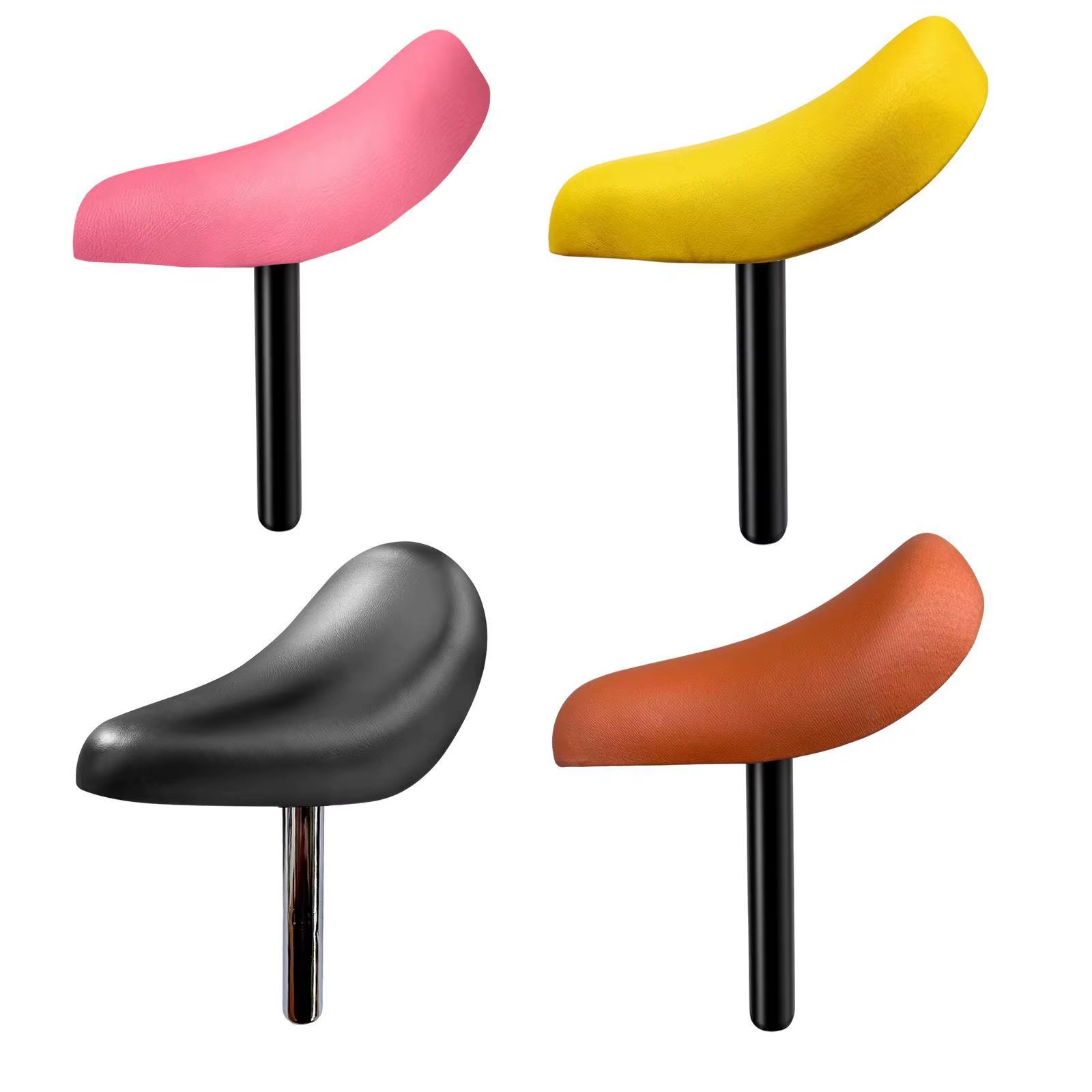 Selle de vélo d'équilibre avec tube pour enfants