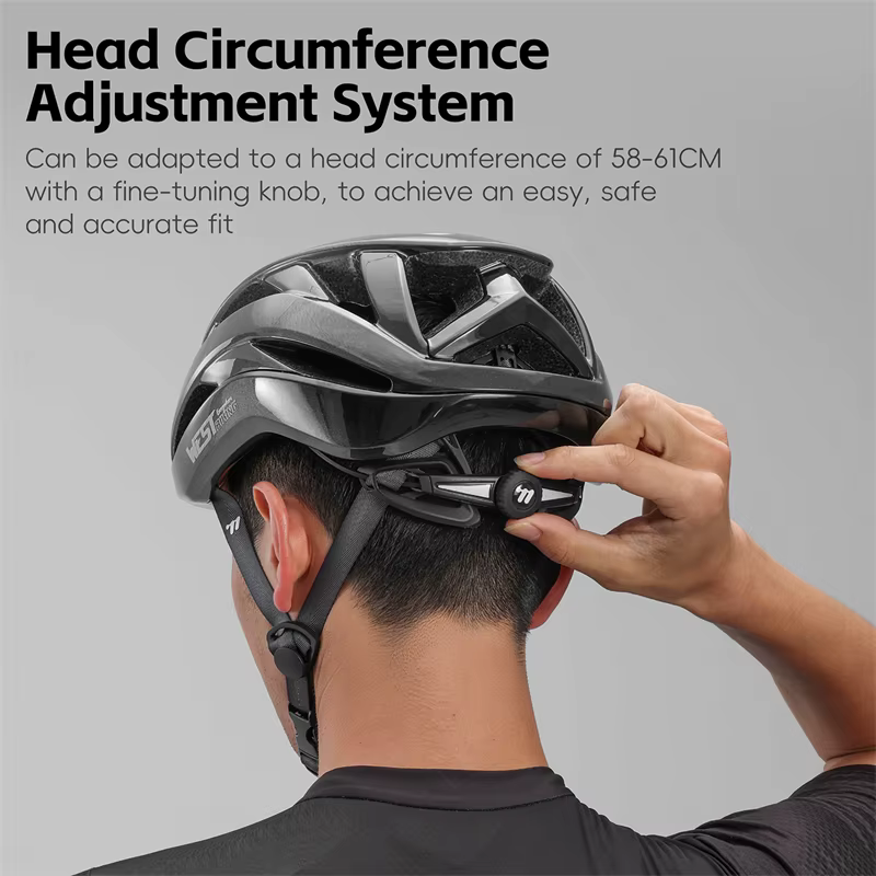 WEST BIKING – casque de cyclisme intégralement moulé