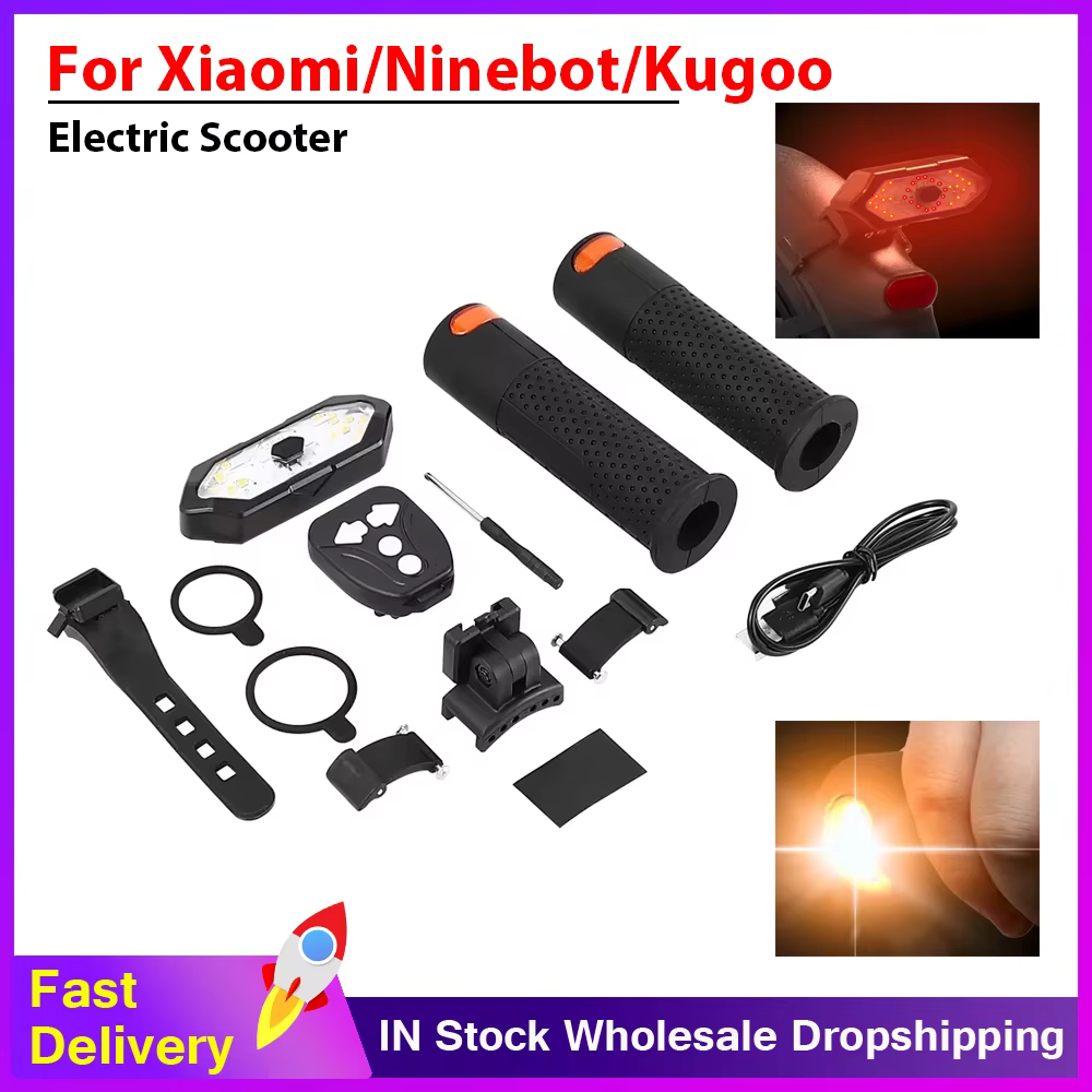 Clignotant guidon/parafango arrière Scooter électrique pour Ninebot Max G30 G2 G3 G4 F20 F30 F40 F2 F3 ES1 ES2 ES3 E3 E3 Pro