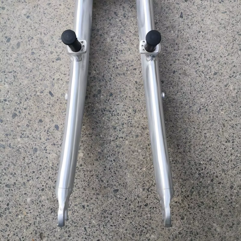 Fourche de vélo pliable 20 pouces en aluminium 406, fourche avant de vélo avec frein V, fourche Workblank