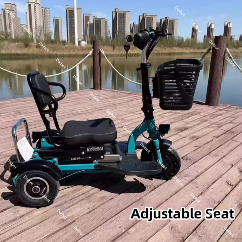 Trottinette électrique légère à 3 roues pour adultes
