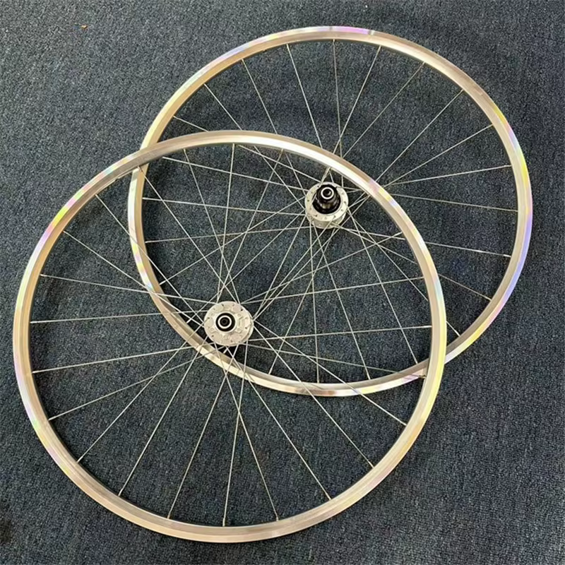Moyeu de roue de vélo, jante de vélo de route rétro