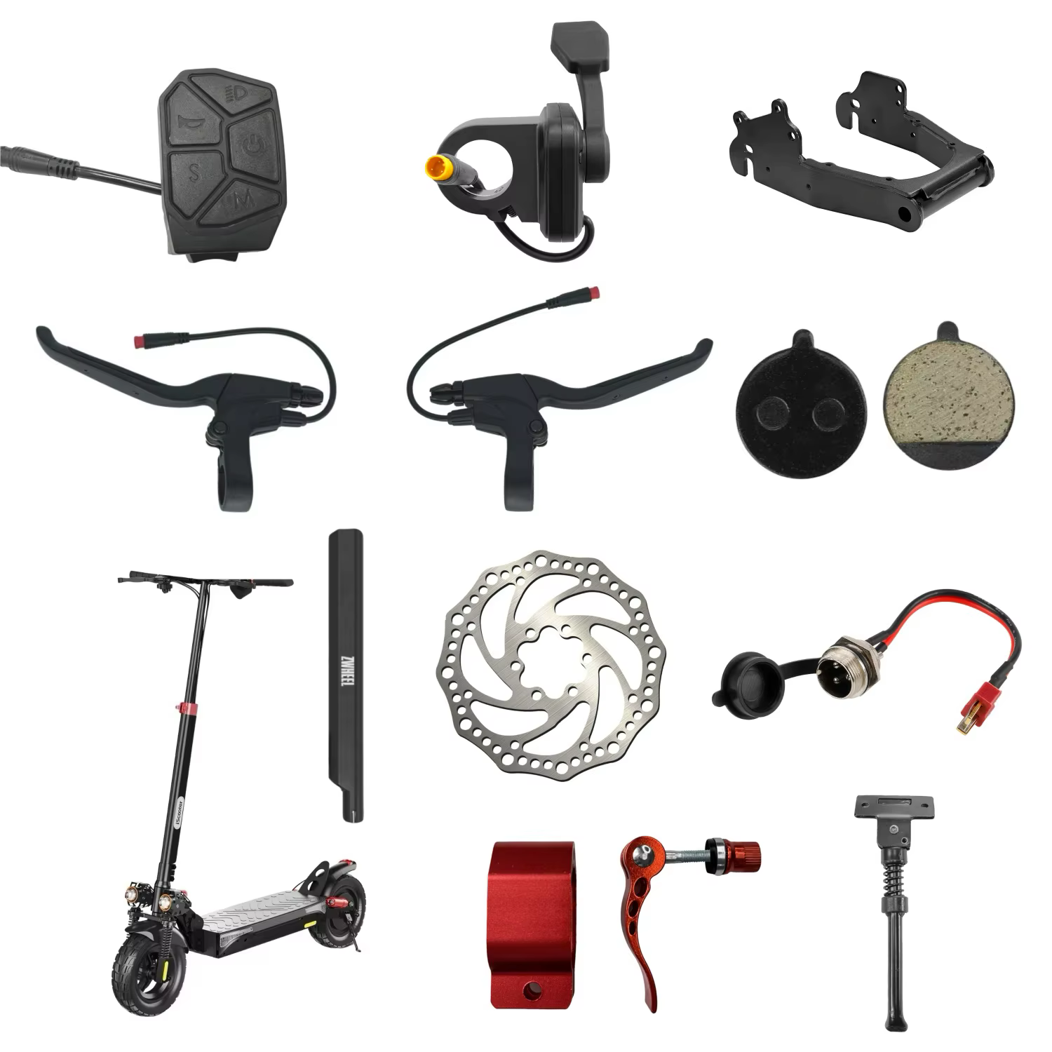 Pièces détachées pour trottinettes iScooter iX3 iX4 : interrupteur d'accélérateur