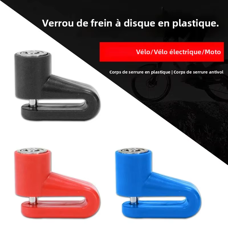 Antivol de disque de frein pour vélo