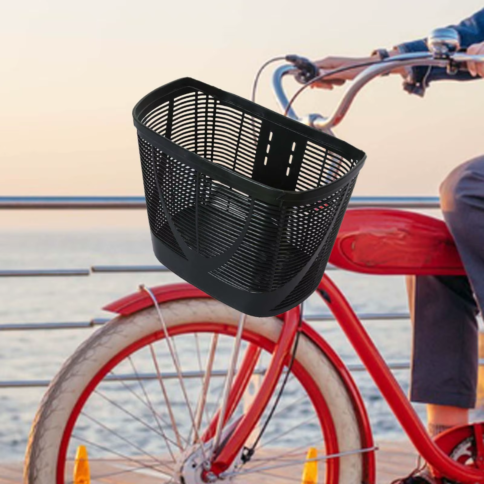 Panier de rangement de vélo avant Portable